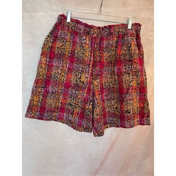 Vintage 90s Boho Women’s Shorts Plus Size - Picture 1 of 4
